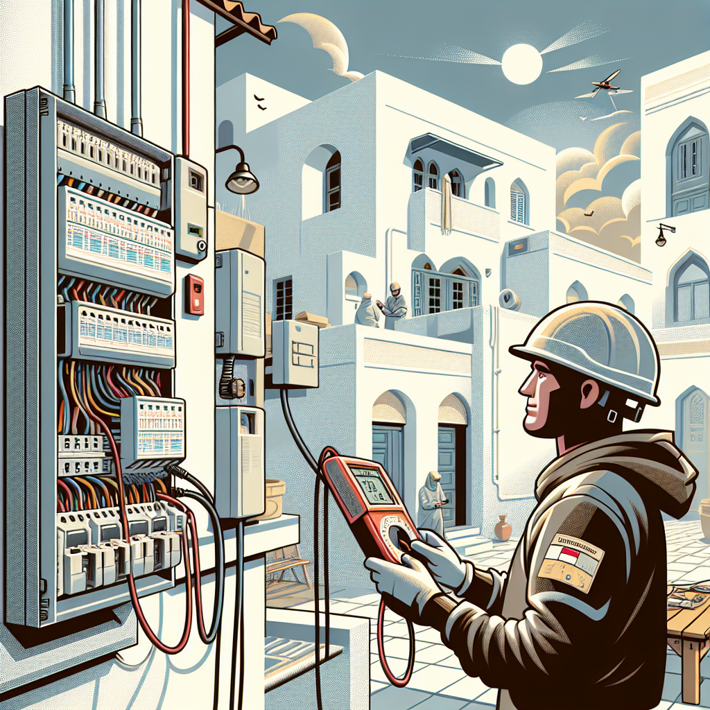 Ilustración de Asesoría normativa REBT en Yecla (estilo corporativo)